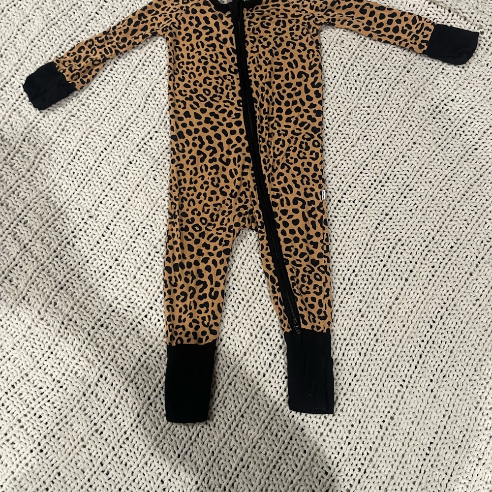 Little Sleepies Cheetah Print